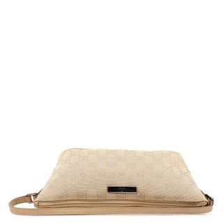 Gucci 07198 Beige GG Boat Pochette