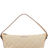 Gucci 07198 Beige GG Boat Pochette