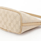 Gucci 07198 Beige GG Boat Pochette