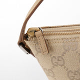Gucci 07198 Beige GG Boat Pochette