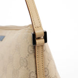 Gucci 07198 Beige GG Boat Pochette