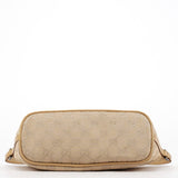 Gucci 07198 Beige GG Boat Pochette
