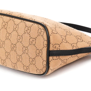Gucci 07198 Beige GG Boat Pochette