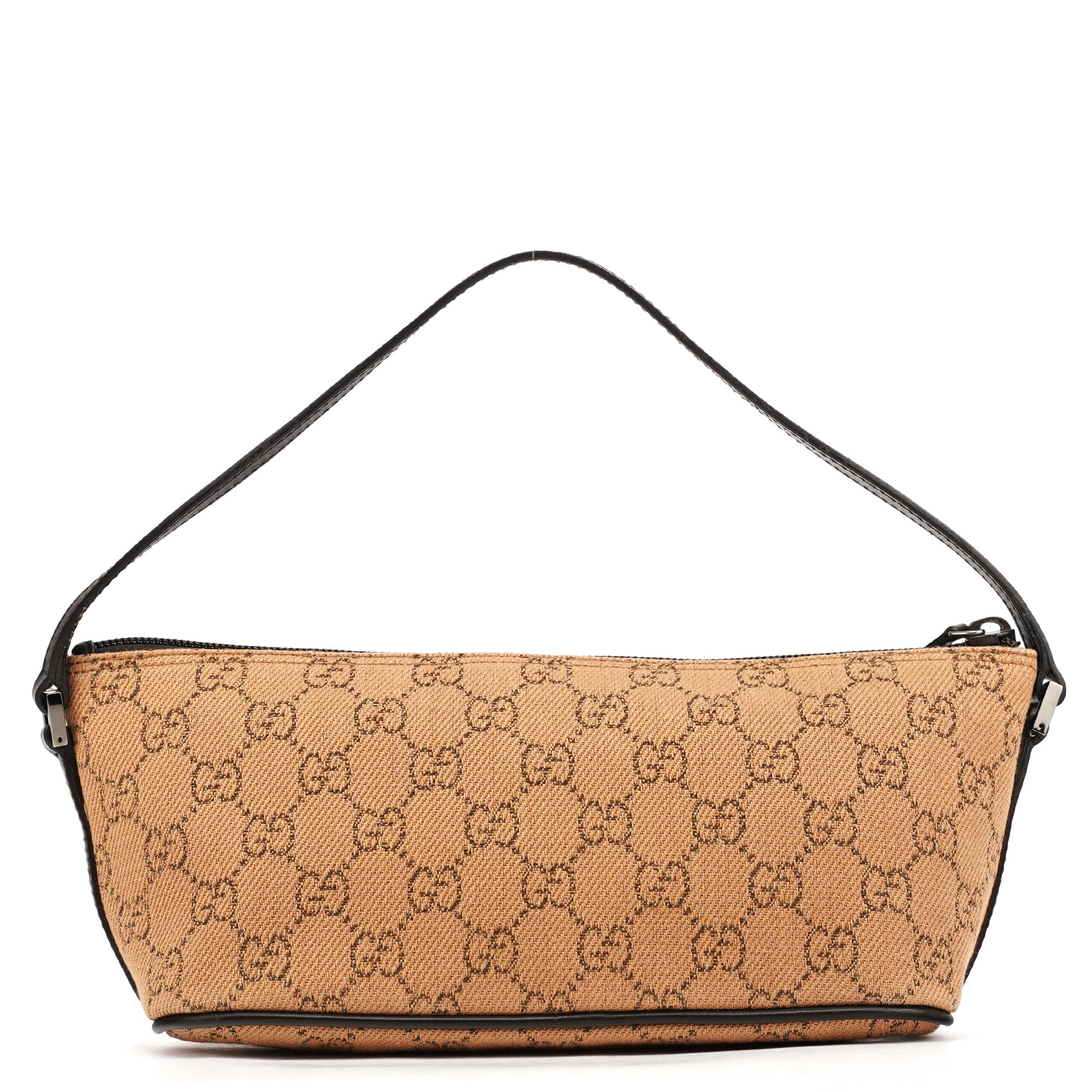Gucci 07198 Beige GG Boat Pochette