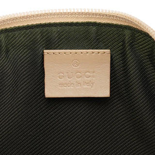Gucci 07198 Beige GG Boat Pochette