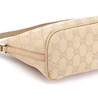 Gucci 07198 Beige GG Boat Pochette