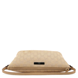 Gucci 07198 Beige GG Boat Pochette