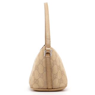 Gucci 07198 Beige GG Boat Pochette