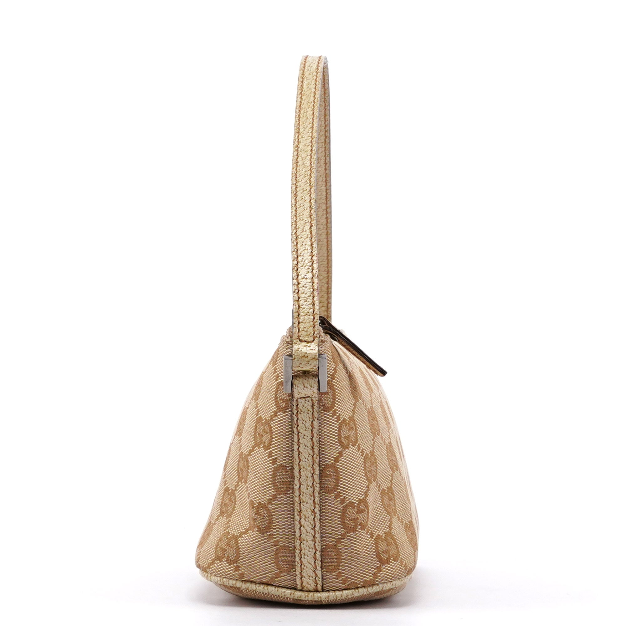 Gucci 07198 GG Boat Pochette en toile GG beige