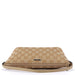 Gucci 07198 Beige GG Boat Pochette