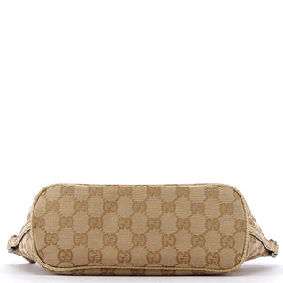 Gucci 07198 Beige GG Boat Pochette