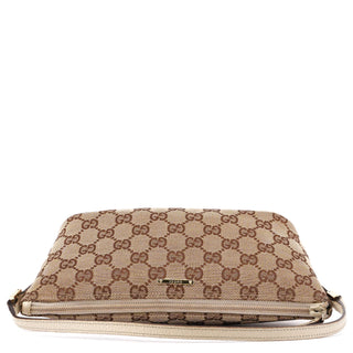 Gucci 07198 Beige GG Boat Pochette