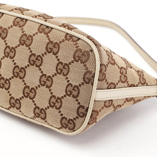 Gucci 07198 Beige GG Boat Pochette