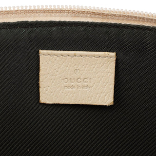 Gucci 07198 Beige GG Boat Pochette