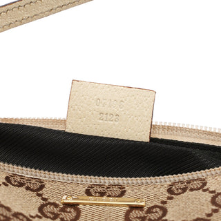 Gucci 07198 Beige GG Boat Pochette