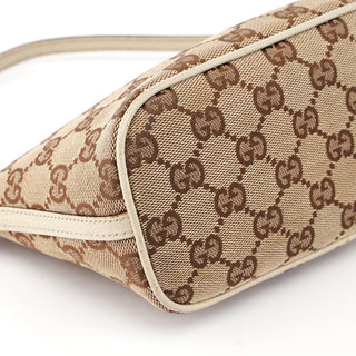 Gucci 07198 Beige GG Boat Pochette