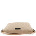 Gucci 07198 Beige GG Boat Pochette