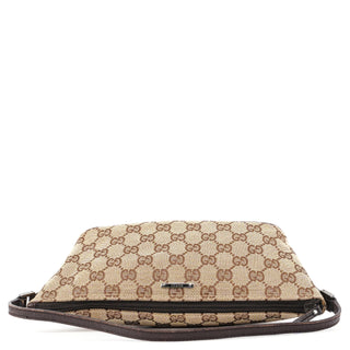 Gucci 07198 Beige GG Boat Pochette