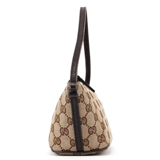 Gucci 07198 Beige GG Boat Pochette