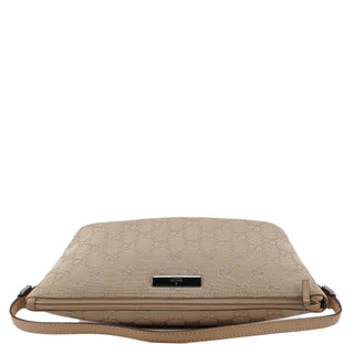 Gucci 07198 Beige GG Boat Pochette