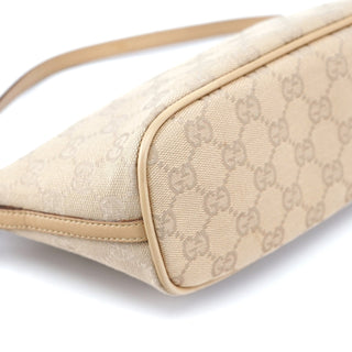 Gucci 07198 Beige GG Boat Pochette