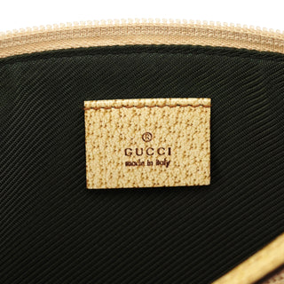 Gucci 07198 Beige GG Boat Pochette