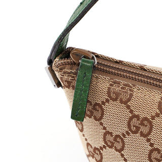 Gucci 07198 Beige Green GG Boat