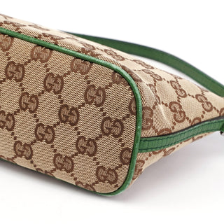 Gucci 07198 Beige Green GG Boat