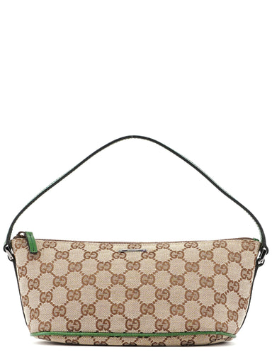 Gucci 07198 Beige Green GG Boat