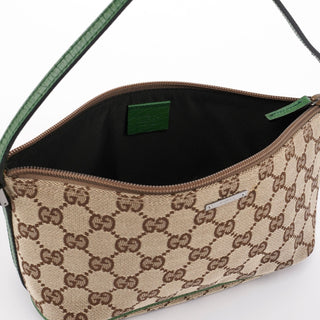 Gucci 07198 Beige Green GG Boat