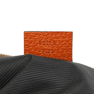 Gucci 07198 Beige Light Brown GG Boat Pochette