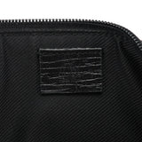 Gucci 07198 Beige Matte Black GG Boat Pochette