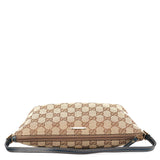 Gucci 07198 Beige Navy GG Boat Pochette