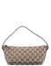 Gucci 07198 Beige Navy GG Boat Pochette