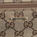 Gucci 07198 Beige Navy GG Boat Pochette