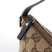 Gucci 07198 Beige Navy GG Boat Pochette