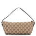 Gucci 07198 Beige Navy GG Boat Pochette