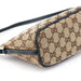 Gucci 07198 Beige Navy GG Boat Pochette