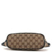 Gucci 07198 Beige Navy GG Boat Pochette