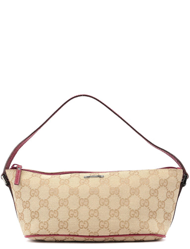 Gucci 07198 Beige Red GG Boat