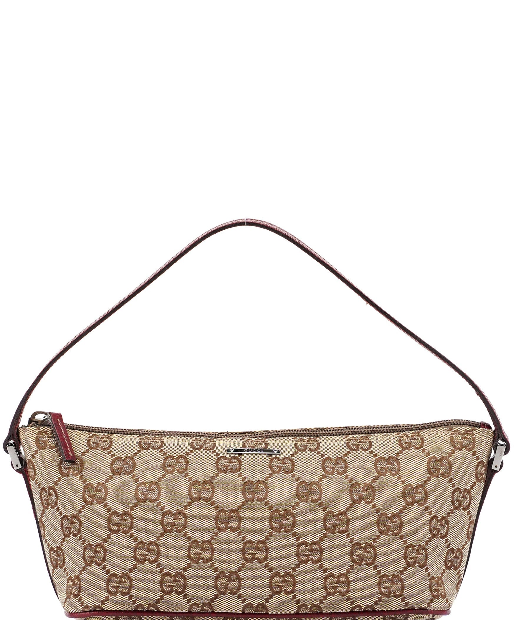 Gucci 07198 Beige Red GG Boat