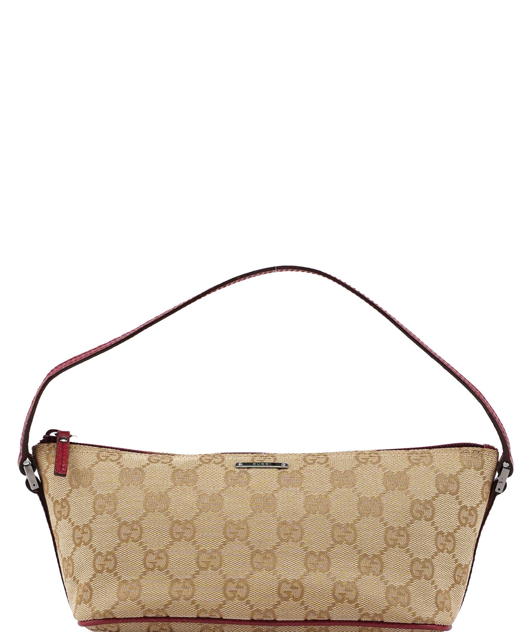 gucci 07198 Beige Red GG Boat