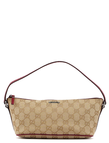 gucci 07198 Beige Red GG Boat