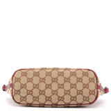 Gucci 07198 GG Boat Pochette in Beige und Rot