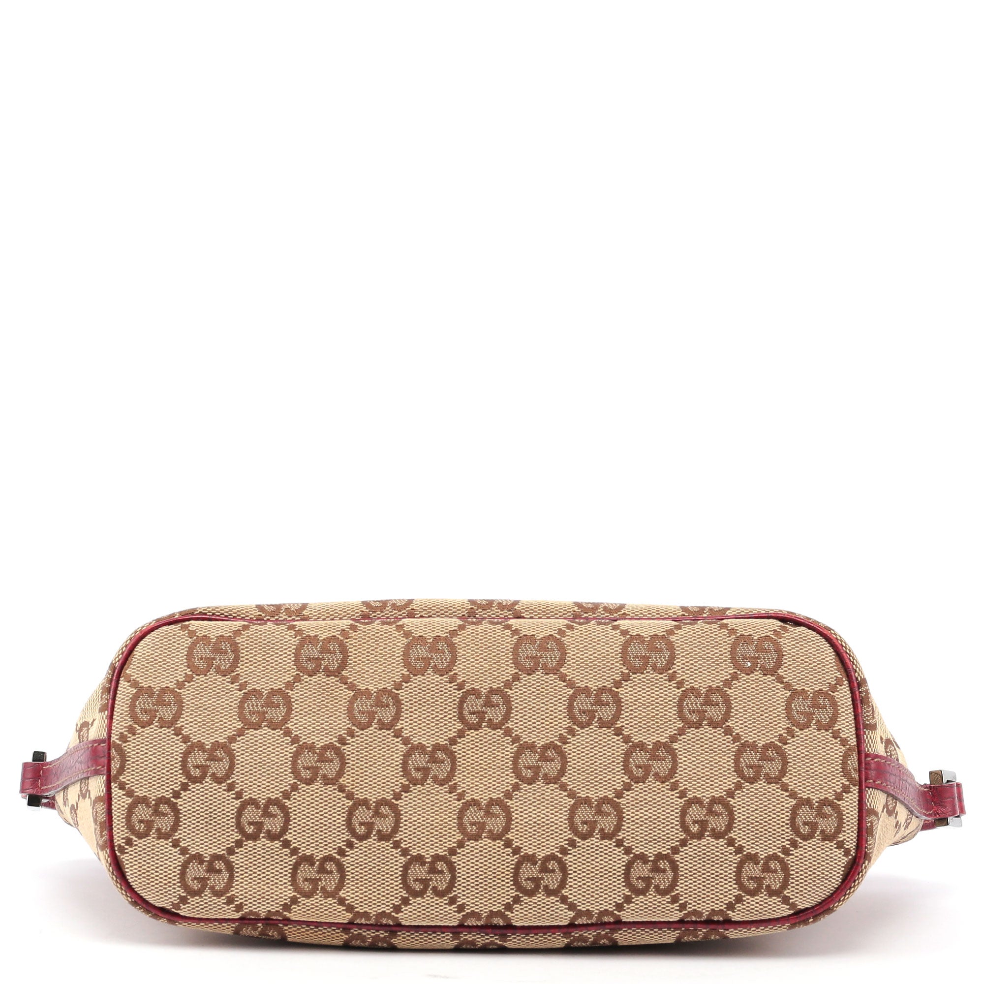 Gucci 07198 GG Boat Pochette in Beige und Rot