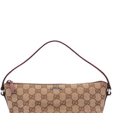 Gucci 07198 GG Boat Pochette in Beige und Rot