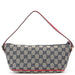 Gucci 07198 Beige Red GG Boat Pochette