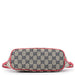 Gucci 07198 Beige Red GG Boat Pochette