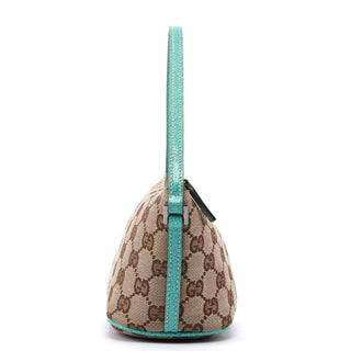 Gucci 07198 Beige Turquoise GG Boat