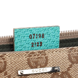 Gucci 07198 Beige Turquoise GG Boat